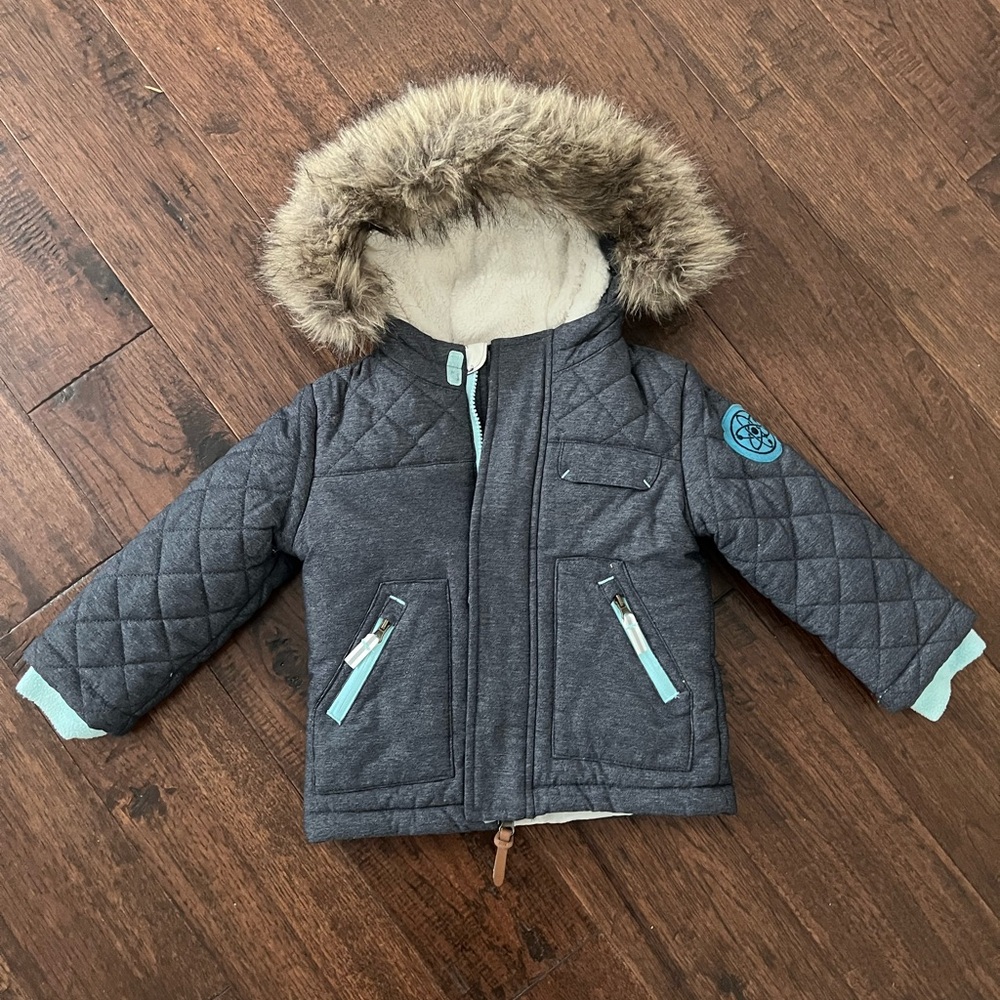 Cat & Jack Cream Fleece Jacket